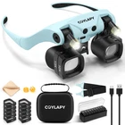 Coylapy Magnifying Glasses For Close Work, Jewelers Blue New. Price: $27.53.