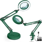 Krstlv 10X Magnifying Glass With Light Stand, Upgrade Button 5 Color Modes New. Price: $74.02.
