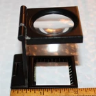 Vintage Folding Radio Shack Magnifying Glass Magnifier 28MM Zinc Alloy Used. Price: $14.99.