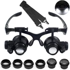 Lxiangn Led Head Mount Magnifier 10X 15X 20X 25X Hands-free New. Price: $26.11.