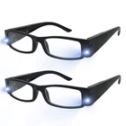 Yogo Vision Reading Glasses With Bright Led Lighted Magnifier Nightime New. Price: $10.99.