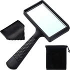 Blulu 10X Handheld Magnifier, 3.77 1.89 Inch Rectangular Magnifying Glass, Scr New. Price: $15.47.
