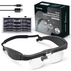 Yoctosun Magnifying Glasses With Light, Rechargeable Head Magnifier Black New. Price: $29.43.