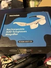 Yoctosun Magnifying Glasses With Light For Close Work, Usb Rechargeable, Gray New. Price: $28.00.