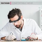 Magnifying Glasses Rechargeable Head Magnifier 3 Led Lights Lenses New. Price: $33.75.