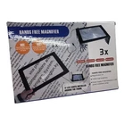 Large Magnifier Hands Free Reading Led Stand Foldable 2 Power Supply Modes New. Price: $21.25.