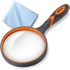 Dicfeos Magnifying Glass 10X Handheld Reading Magnifier - 100MM Large New. Price: $30.72.