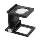 Rongon Jewelers Loupe Magnifier, Magnifying Glass With Lights, Pocket Black New. Price: $16.73.