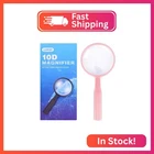 Lakei Magnifying GLASS,10X Handheld Reading GLASS,90MM Shatter Resist New. Price: $11.46.