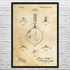 Magnifying Patent Wall Art: Reading Glass, Lens Blueprint, Classroom Decor New. Price: $22.95.