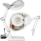 Gynnx 10X Magnifying Glass STAND2-IN-1 Lighted Desk Lamp Led New. Price: $65.11.