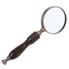 Meichoon Handheld Wood Magnifying Glass 10X Classical Nostalgic Retro Clear New. Price: $24.18.