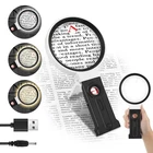 40X 30X 10X Magnifying Glass With Light Stand, Large Handheld Black New. Price: $14.76.