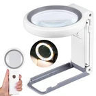 Kibtoy Glass With Light Stand 3X, Foldable Handheld Magnifying... New. Price: $22.39.
