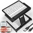 Hqgzql Magnifying Glass Black 8.3IN Led Stand New. Price: $44.99.