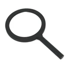 5 Inch 10X Handheld Magnifying Glass - Clear Lens New. Price: $71.08.