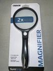 Carson Suregrip Handheld 2.5X Magnifier SG-10 New. Price: $12.99.