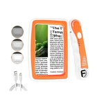 Magnifying Glass With Light, 10X 45X Rechargeable Large Page Magnifier Wit... New. Price: $21.99.