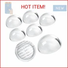 Briwooody 6 Pcs Crystal Dome Magnifier Paperweights Glass Reading New. Price: $26.93.