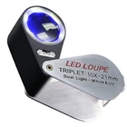 Gain Express Jewelers Loupe Magnifier, Jewelry 10 Uv Light, 6 Led Lights New. Price: $28.28.