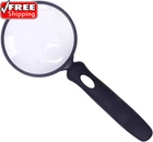 Magnifying 10X Handheld Reading Glass, 75MM Shatter Resistant New. Price: $9.11.