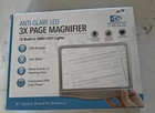 Magnipros Anti-glare Page 3 X Magnifier 12 Built-in Led Lights New Free Ship. Price: $18.99.