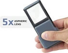 Carson Minibrite 5X Pocket Magnifier / Built-in Led Light And Sliding Case Spy New. Price: $12.99.