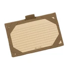 Cordura Fabric Index Wallet Beige Holds 25 Cards Pen Loop Weatherproof New. Price: $63.19.