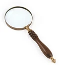 10X Handheld Magnifying Glass Lens, Antique Brass Magnifier, Fine Print Readi.... Price: $29.02.