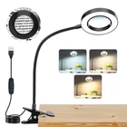 Nzqxjxz 10X Magnifying Glass Light Clip On Mganifier 48 Led Desk New. Price: $29.49.