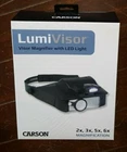 Carson Lumivisor Head With Led Lighted (2X, 3X, 5X, 6X) Magnifier #LV10 New. Price: $34.08.