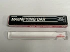 Vtg Acrylic Chadwick Miller 6 1/4 " Magnifying Reading Bar Magnifier (A3) Used. Price: $13.95.