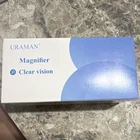 Uraman Clear Vision Reading Magnifier White For Assistance New. Price: $22.99.