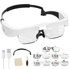 Artdot Magnifying Glasses With Light Headband Magnifier Set For Reading Jewelers New. Price: $17.99.