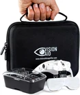 Magnifying Glasses With Led Light, 5 Lenses, Headband, Storage Case Hands Free New. Price: $46.69.