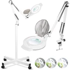 10X Magnifying Glass Light Stand Nueyio 2200 Lumen Stepless Dimmable New. Price: $124.98.