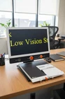 Used Lvi Magnilink One Video Magnifier Portable Low Vision Aid. Price: $1595.00.