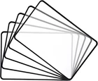 5PCS Full Page Magnifying Glass For Reading, 3X Lightweight Flat Clear, Black New. Price: $8.68.