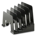 Officemate OIC26002 Incline Mail Sorter, 5 Sections, Black New. Price: $20.90.