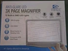 Magnipros 3X Ultra Bright Led Page Magnifier With 12 Anti-glare Dimmable New. Price: $22.77.