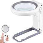 Magnifying Glass With Light Stand, Foldable Handheld 18 Led New. Price: $19.64.