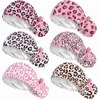 6 Pcs Satin Lined Scrub Caps Women Surgical Nurse Tie Back With Button Hat New. Price: $46.07.