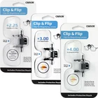 Carson Optical Clip & Flip 2X Magnifying Glasses Lenses Magnifier New. Price: $33.97.