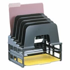 Niob Officemate Incline Sorter Trays 5-COMPARTMENTS Plastic 9.12W 13.5D X14H New. Price: $25.00.