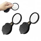 20X Pocket Magnifier, Pcs Portable Magnifying Glass, Rotating Black New. Price: $11.38.
