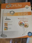 Ottlite (model 43828C) 2-IN-1 Led Magnifier Floor & Table Light New. Price: $85.00.