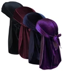 Jarsehera 4-PACK Velvet Durags For Men Waves One Size Fit Most New. Price: $27.03.