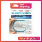 Magdepo 5X Desktop Dome Magnifier Paperweight 3 Inch Magnifying Glass Optical Ov New. Price: $16.94.