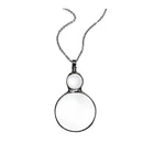 10X Magnifying Glass For Women, Monocle Loupe Magnifier Necklace.... Price: $14.74.