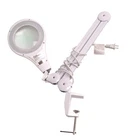 Proskit MA-1209LA Magnifier Lamp, 5D (2.25X) Mag., 110VAC, Desk Clamp Mount Used. Price: $99.00.